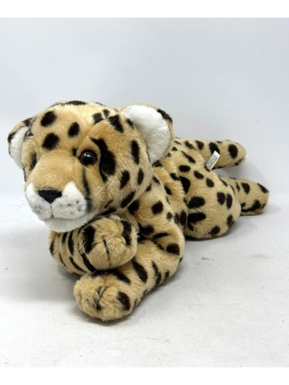 ANIMAL ALLEY Baby Jaguar Cub Cheetah 18" Plush Vintage 2000 Toys R Us